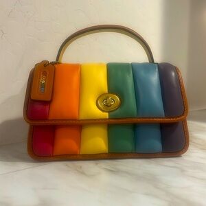 Coach Turnlock Clutch